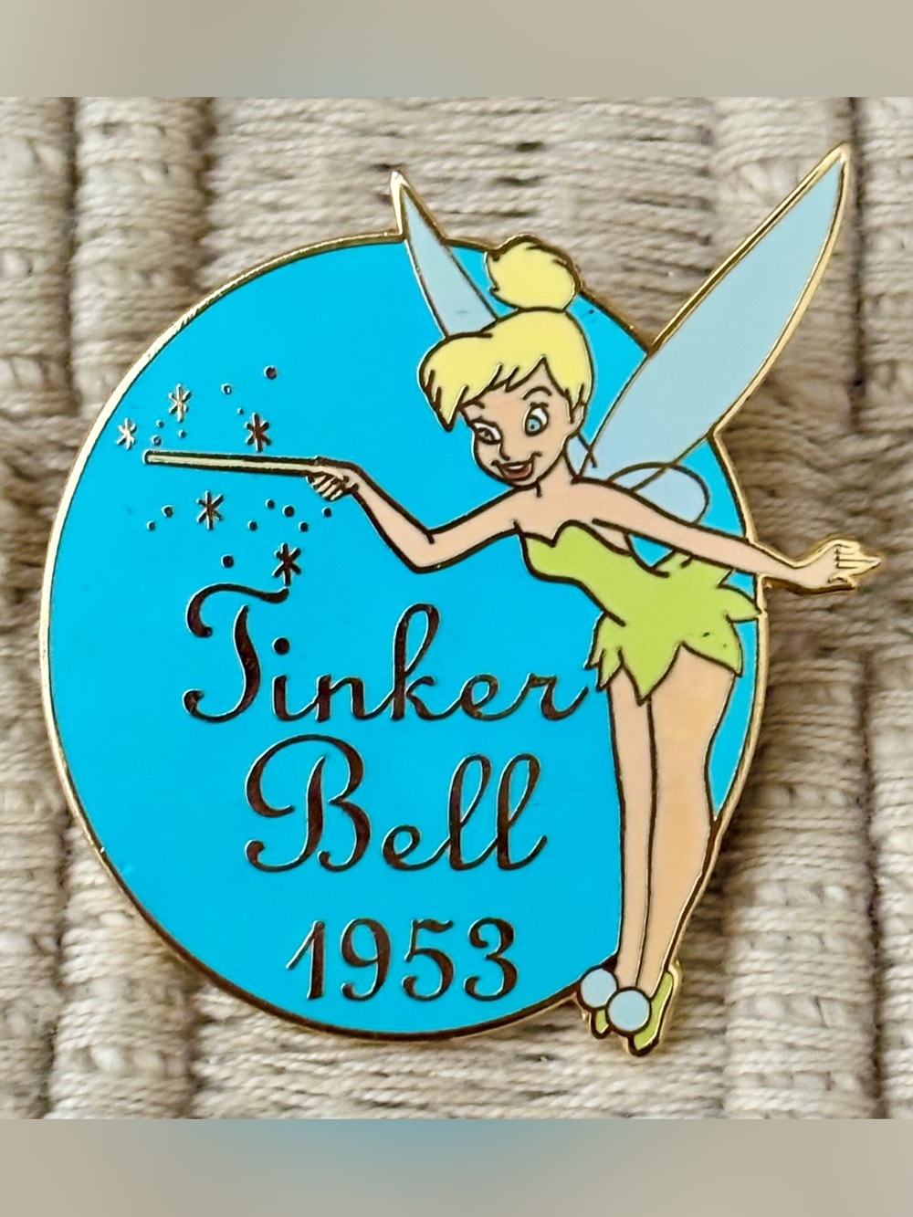 DISNEY 1999 "Countdown to the Millennium" Tinker Bell 1953 Disney Store Pin